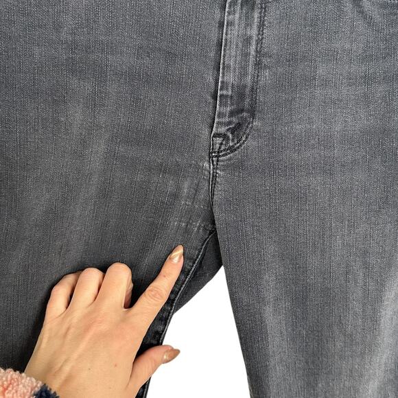 Mother Denim Women's High Waisted Looker Ankle Fray Lighting Up Lanterns,Size 28 - Picture 7 of 9